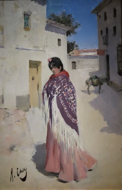 Ramon Casas - Gitana, Monastero di Sant Benet de Bages